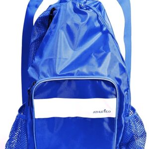 Athletico Mesh Swim Bag - Mesh Pool Bag With Wet & Dry Compartments