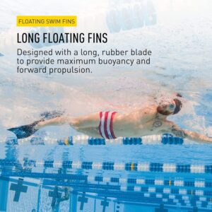 Long Floating Fins for Swimming and Snorkeling; swim equipments; swim gears; swimming equipments; swimming gears for training;