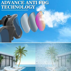 Polarized Swimming Goggles Anti Fog Anti UV; swim time log
