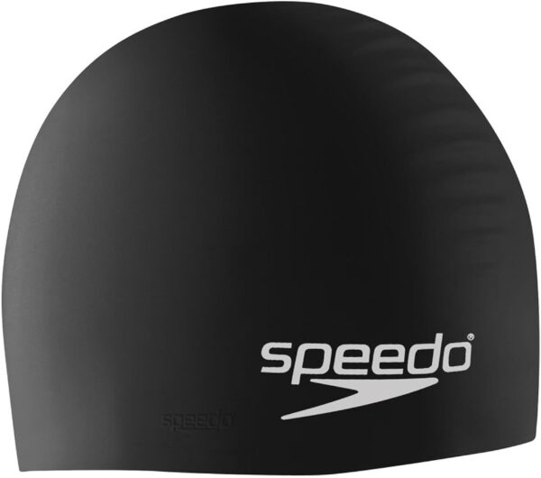 Speedo Swim Cap Silicone; swimcap; swimming cap; silicone training swimming cap; swim time log;
