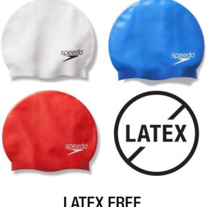 Speedo Swim Cap Silicone; swimcap; swimming cap; silicone training swimming cap; swim time log;