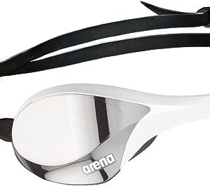 Unisex Cobra Ultra Swipe Racing Swim Goggles for Men & Women Anti-Fog Technology Dual Strap, MirrorNon-Mirror Lens